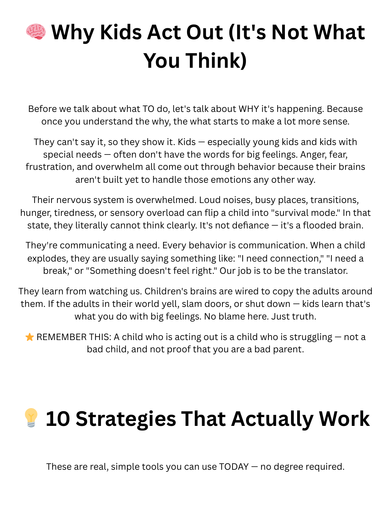 You're Not a Bad Mom. You're an Overwhelmed Mom. There's a Difference. | Special Needs Parenting Guide PDF