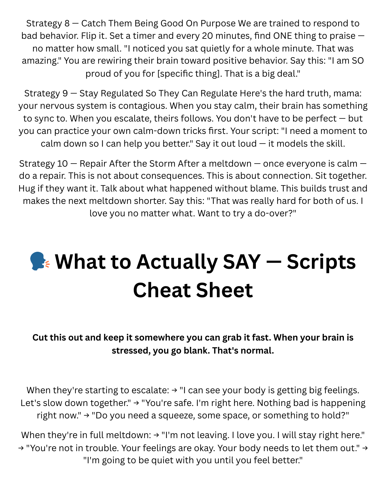 You're Not a Bad Mom. You're an Overwhelmed Mom. There's a Difference. | Special Needs Parenting Guide PDF