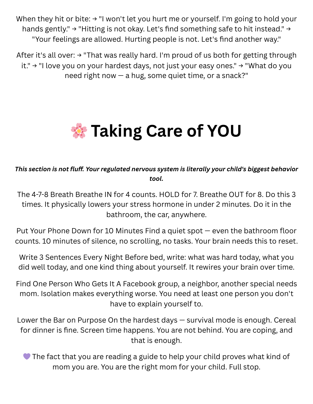 You're Not a Bad Mom. You're an Overwhelmed Mom. There's a Difference. | Special Needs Parenting Guide PDF